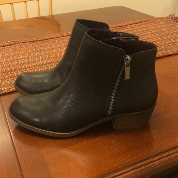 Kensie Shoes - Kensie Black Leather Booties
